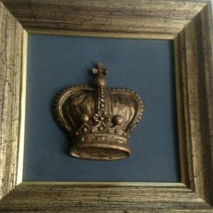 King crown 3d wall art